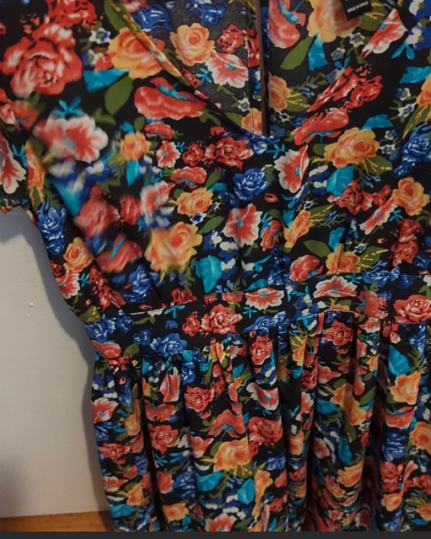 Aqua Brand Floral Dress  - Image 2