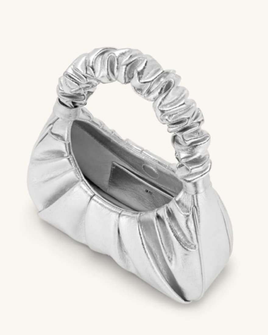 JW Pei Metallic Silver Bag - Image 3