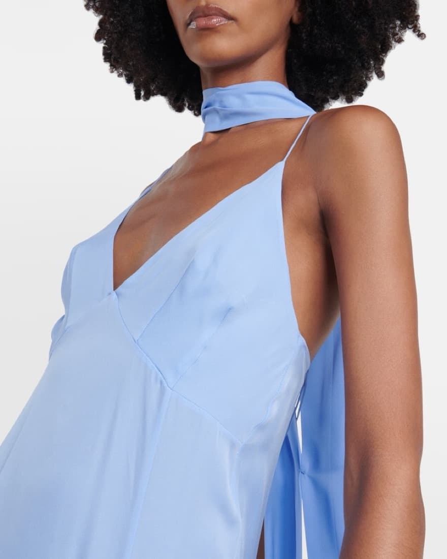 KHAITE Candita silk maxi dress - Image 2