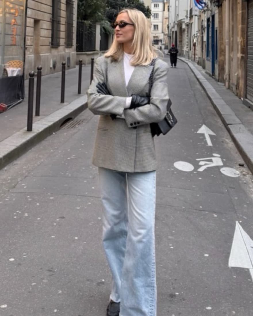 Gingham Blazer  - Image 2
