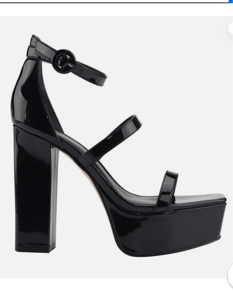 Black Platform Heels - Image 2