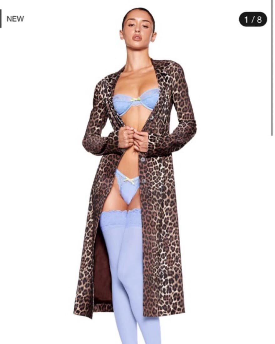 I Am Gia Cheetah Print Coat - Image 1