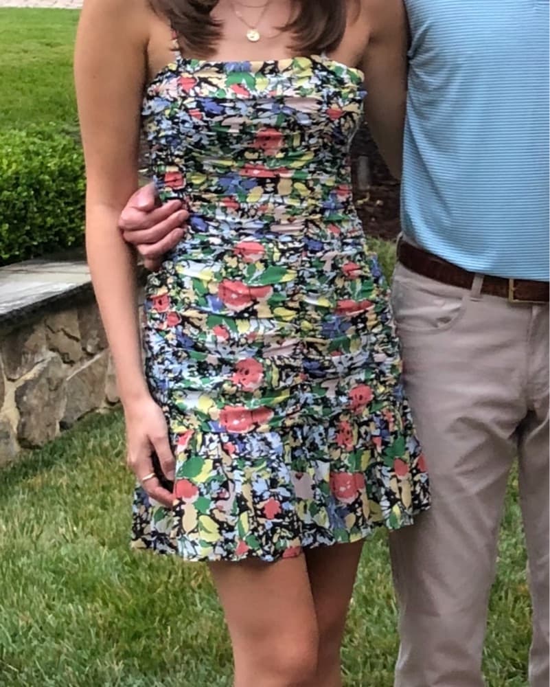 Parker Floral Mini Dress  - Image 1
