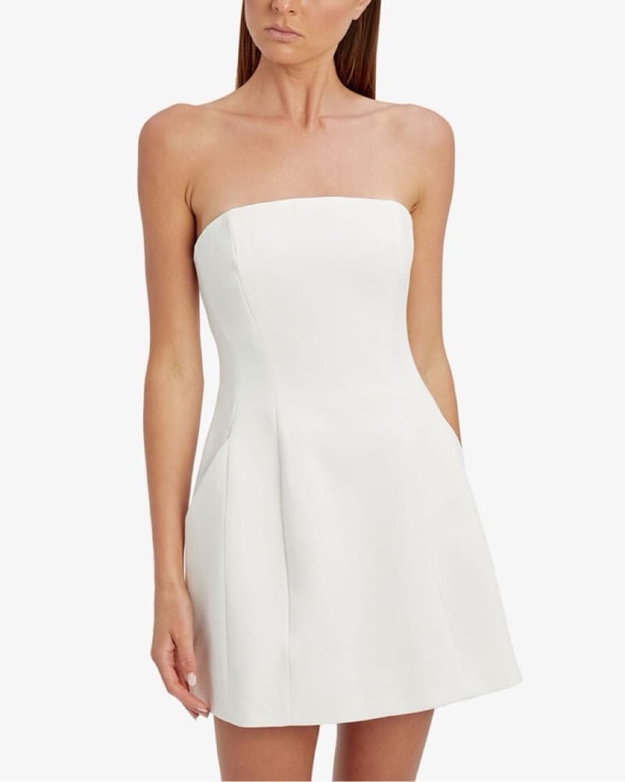 Karoline Hourglass Mini Dress - Image 2