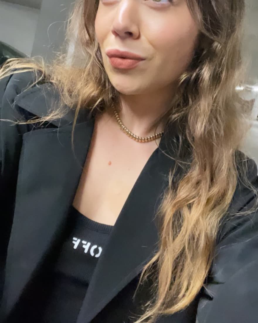 OFF White Black Spaghetti Strap Dress  - Image 2