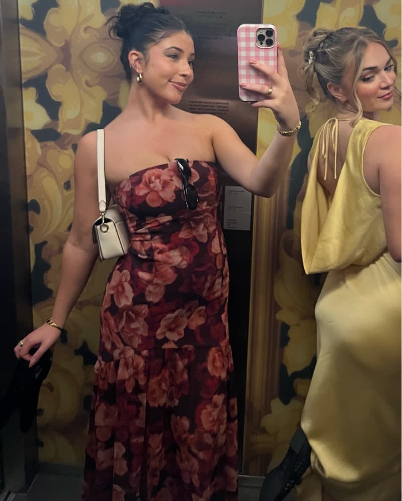 Floral Wedding Guest Dress - Image 2