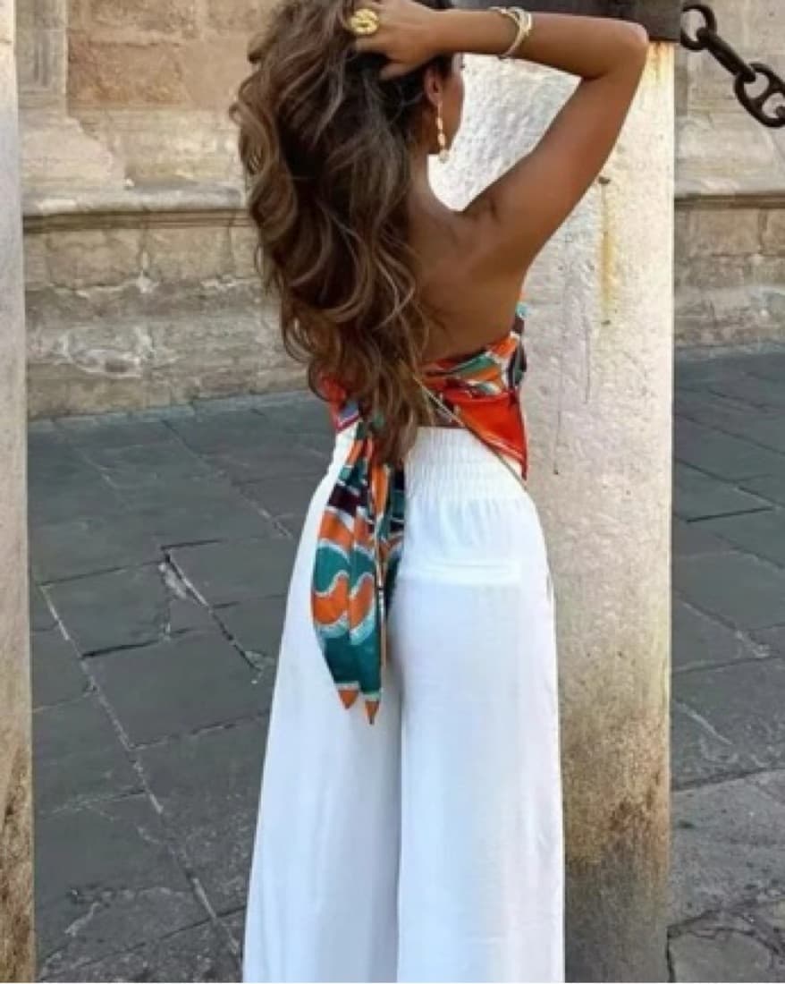 Multi-color Bandana Top - Image 6