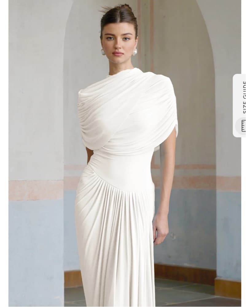 Miss Rosier Assymetrical Gown - Image 1