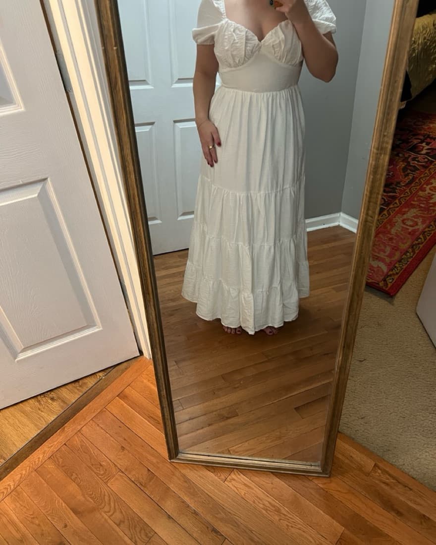 Lulus White Maxi Dress - Image 1