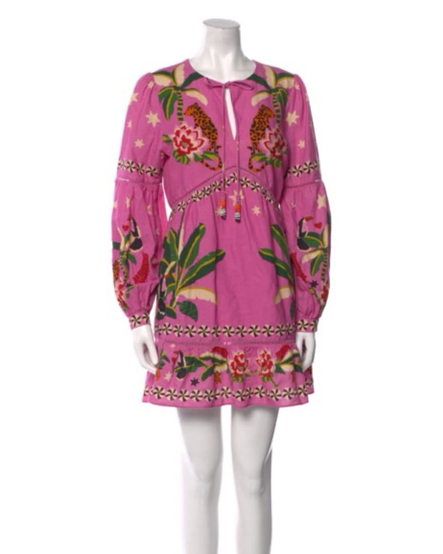 Farm Rio Pink Dress - Image 1