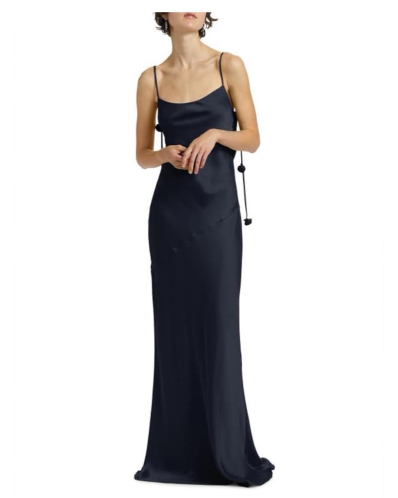 Ramy Brook Navy Maxi Dress - Image 1