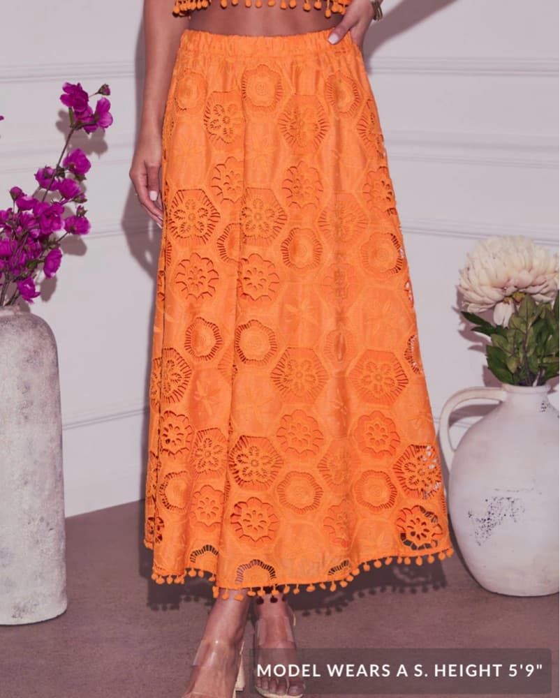 Orange Two Piece Set - Image 4