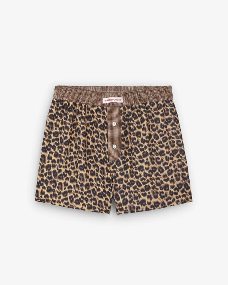 Hand Over Leopard Shorts - Image 3