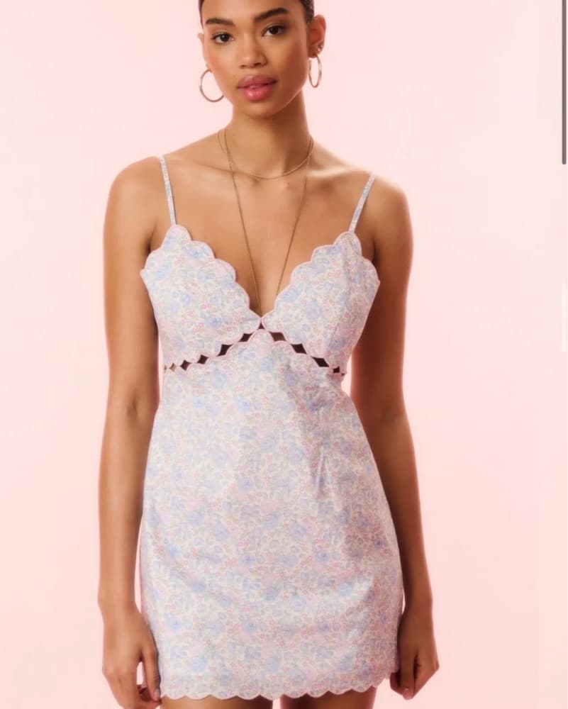 Loveshackfancy Sydow Liberty Mini Dress - Image 1