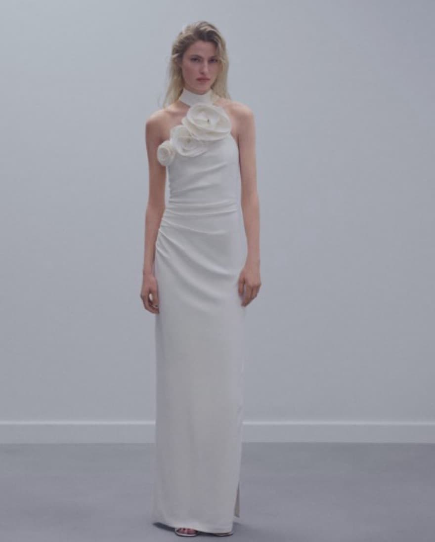 White Flower Gown - Image 1