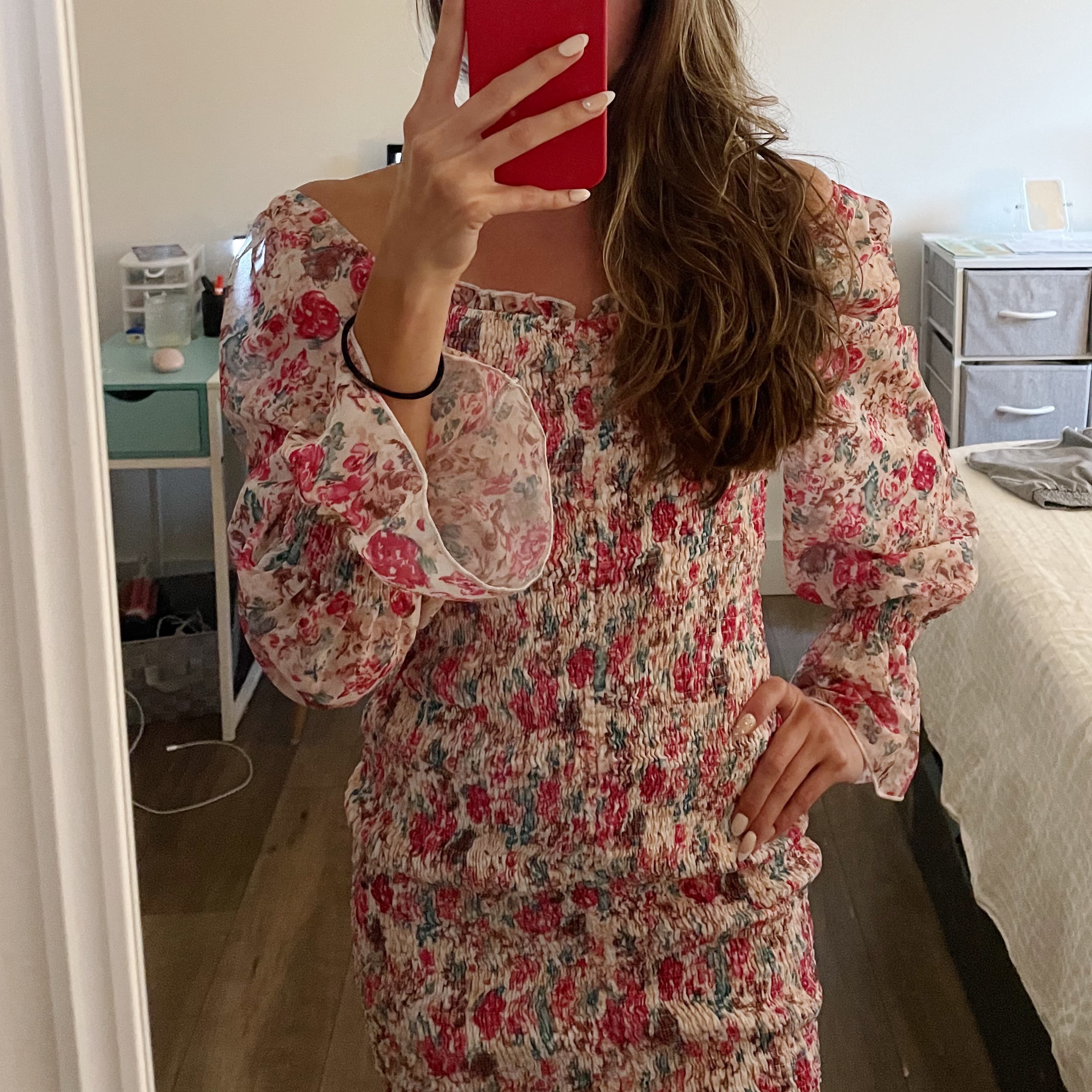 Hello Molly Long Sleeve Floral Dress  - Image 3