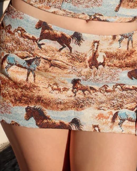 Wild Horses Skort - Image 2