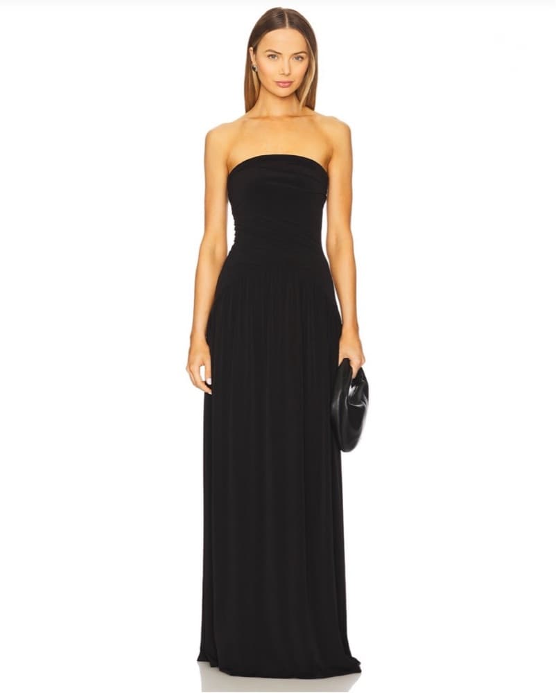 Lovers & Friends Steph Gown In Black - Image 1