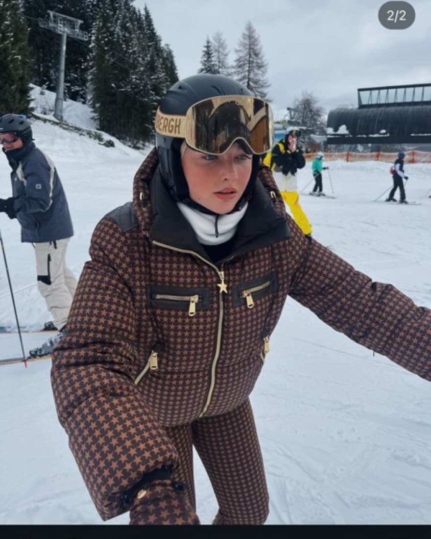 Goldbergh Plaid Set Ski Jacket + Pant 36 - Image 1