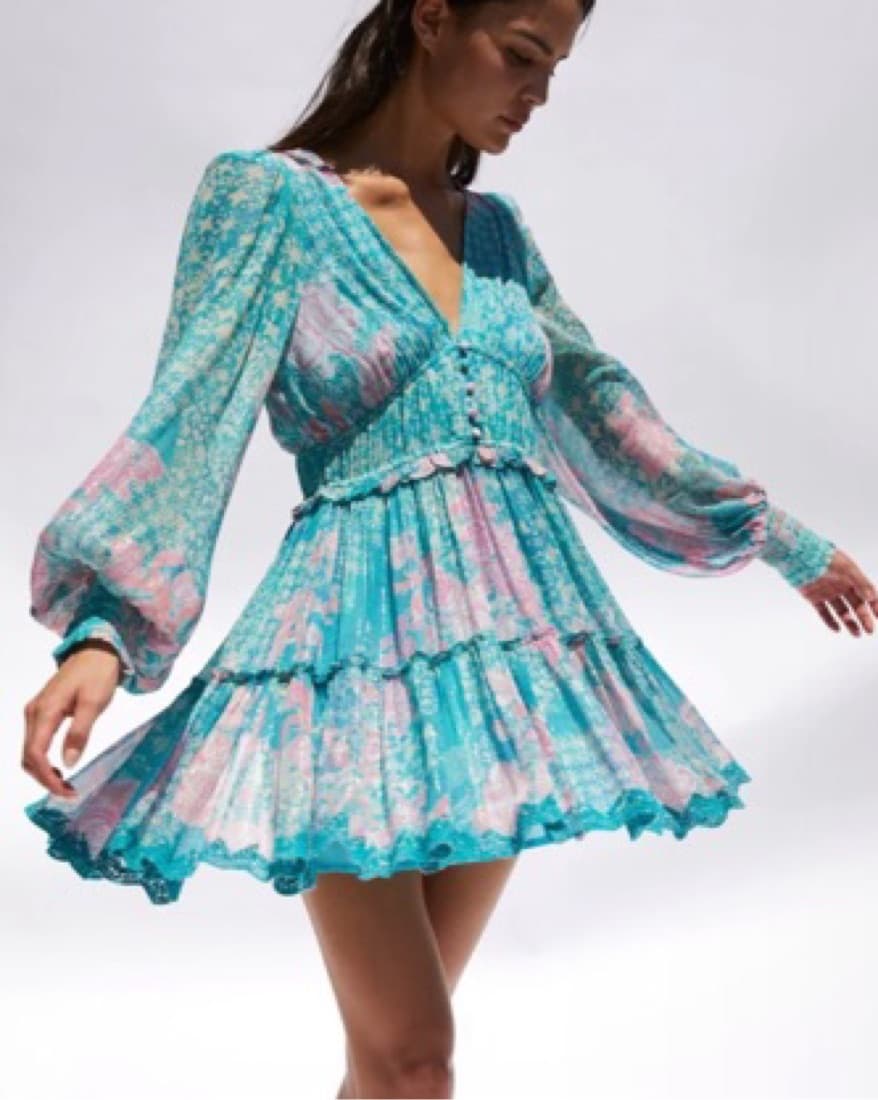 Hemant And Nandita Mini Dress - Image 2