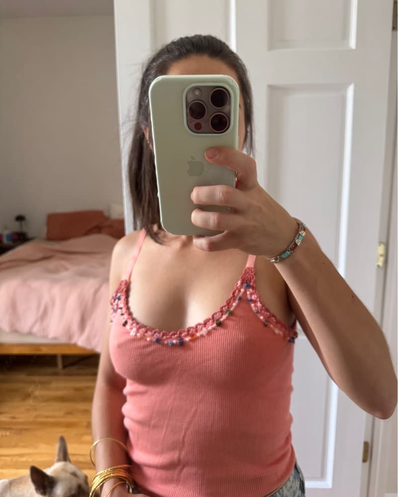Poupette Pink Seashell Tank - Image 4