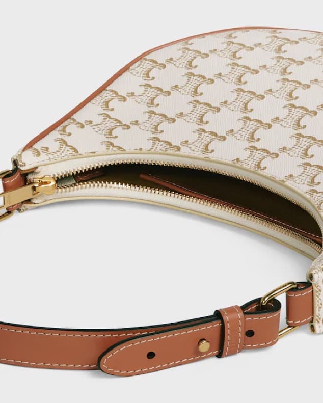 Celine White Shoulder Bag - Image 2