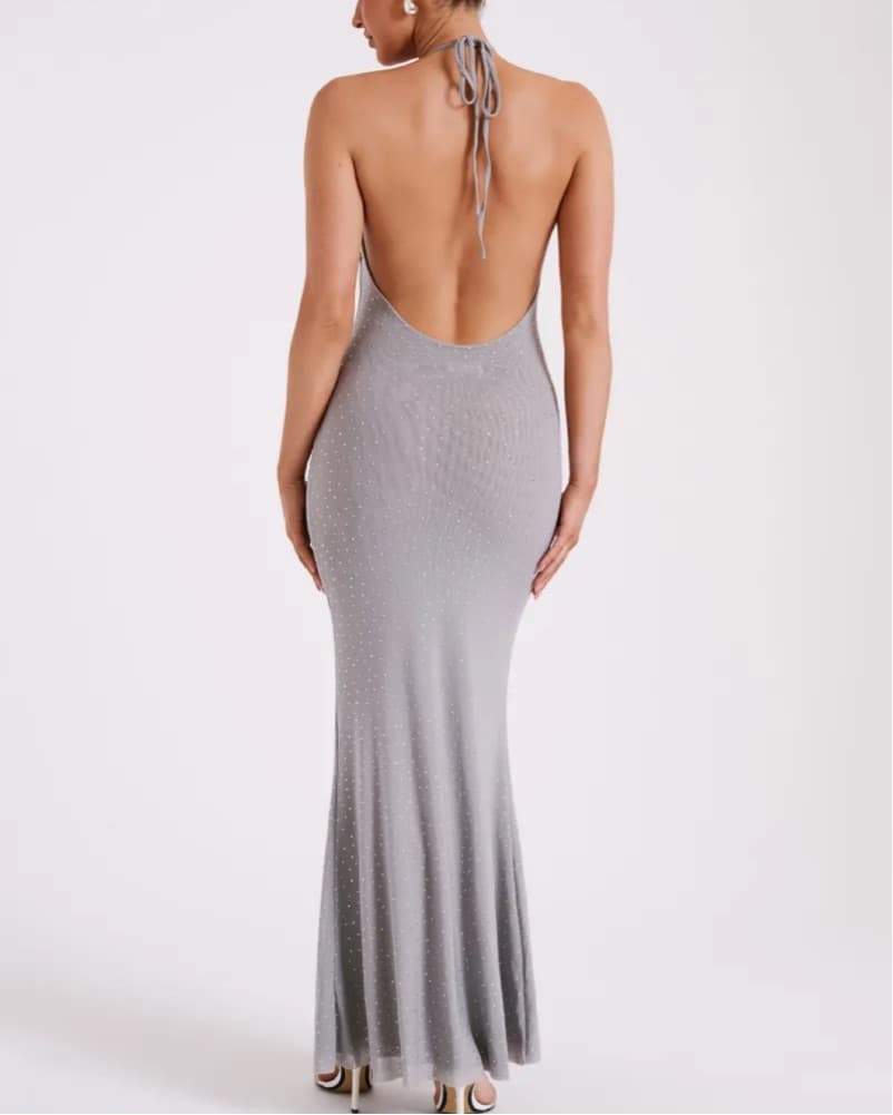Meshki Halter Dress - Image 5