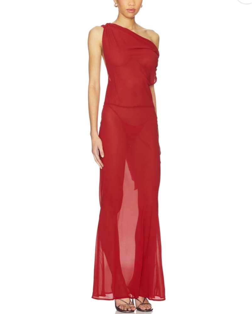 I.AM.GIA Semi-Sheer Maxi Dress - Image 3