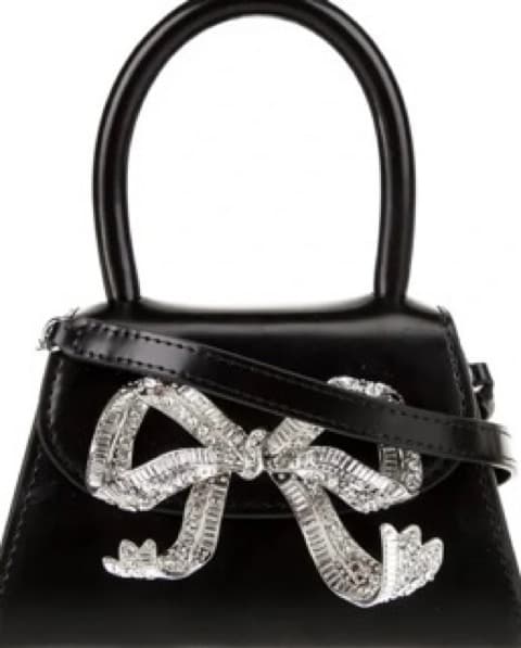 Self Portrait Micro Bag With Bow - Image 2