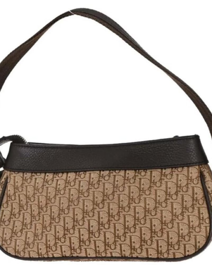 Vintage Dior Logo Trotter Handbag - Image 3