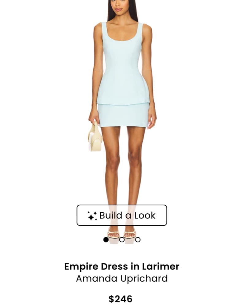 Blue Revolve Dress - Image 2