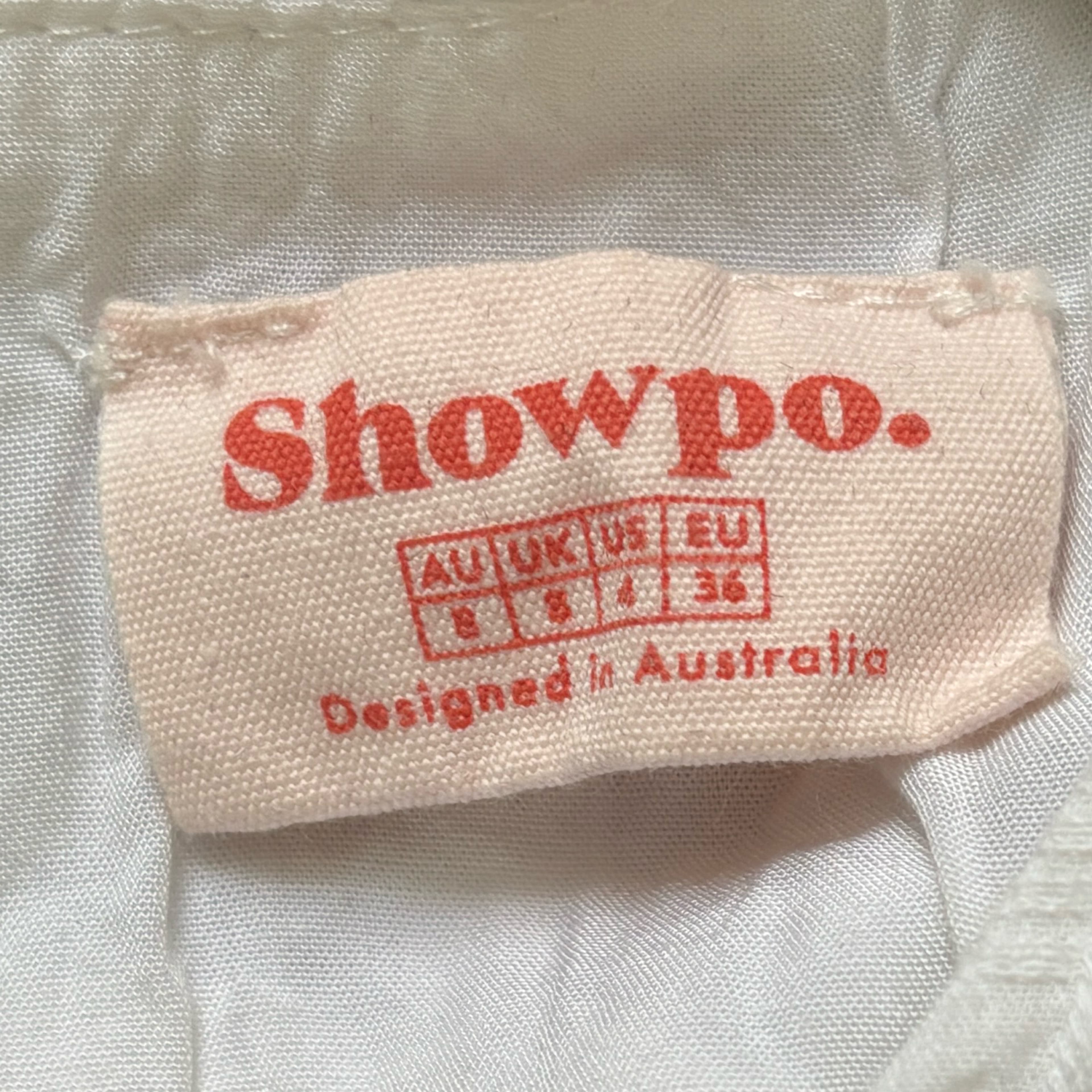 Showpo Backless White Mini Dress - Image 3