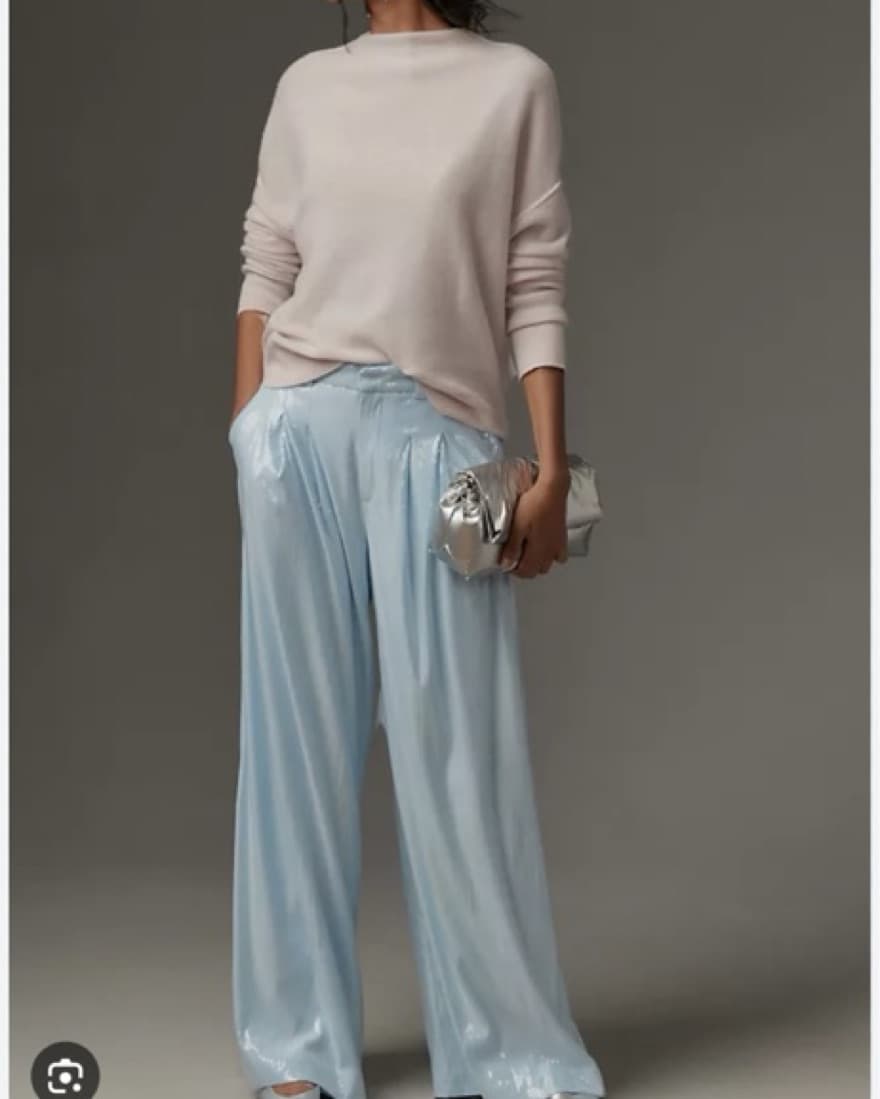 anthropologie sequin trousers - Image 1