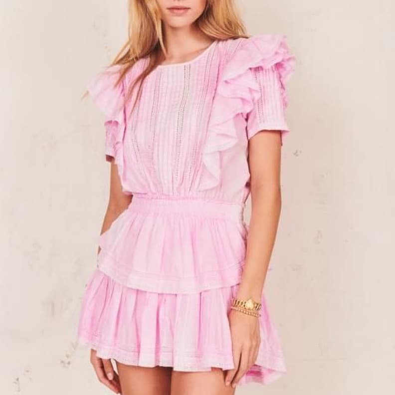 LoveShackFancy Natasha Mini Dress - Image 1