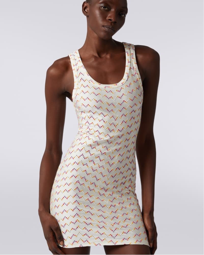 Missoni Stretch Mini Dress - Image 3