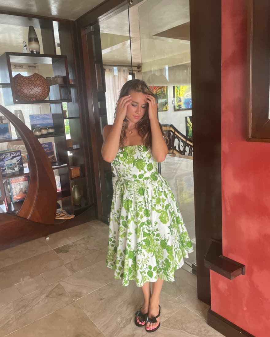 Reformation Dress - Buttercup Strapless  - Image 3
