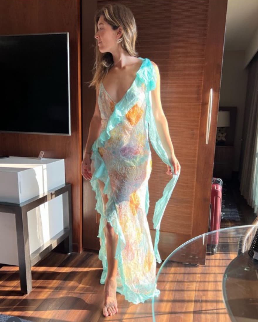 Multicolored Dana Foley Yvonne Dress  - Image 3