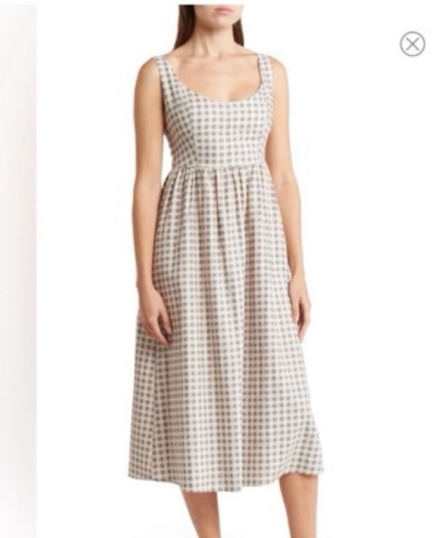 WeWoreWhat Gingham Midi Dress   - Image 3
