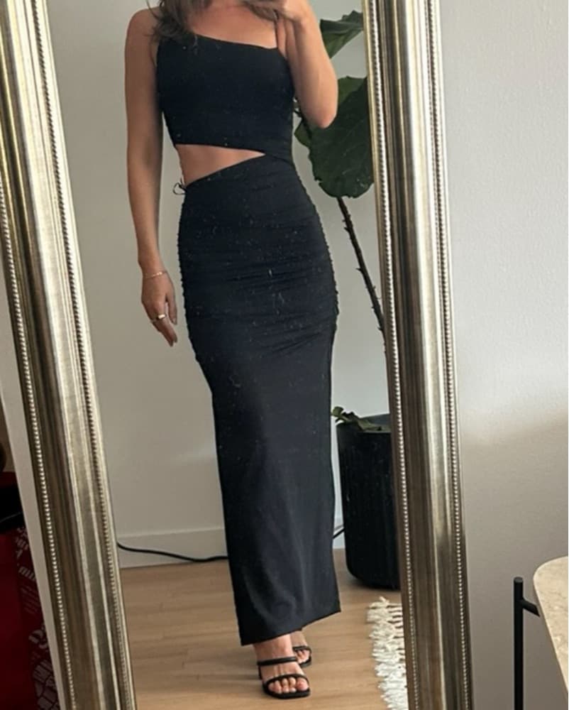 Zara Cut Out Dress - Image 1