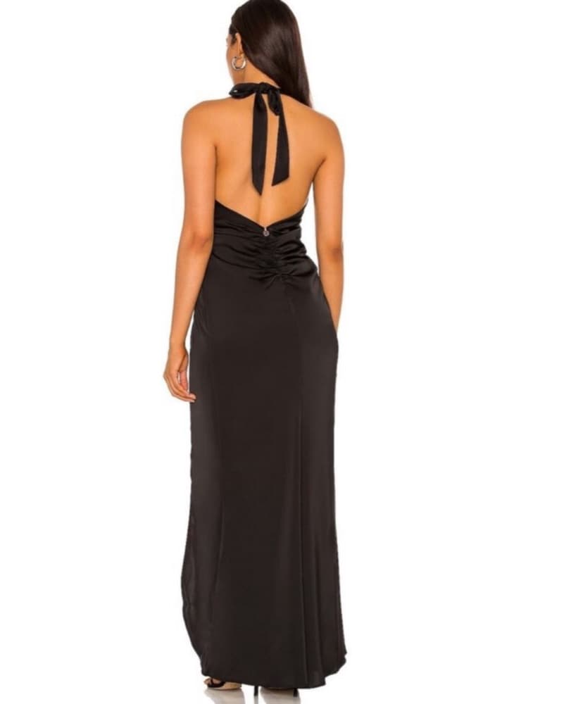 Nookie Stella Plunge Gown With Slit - Image 2