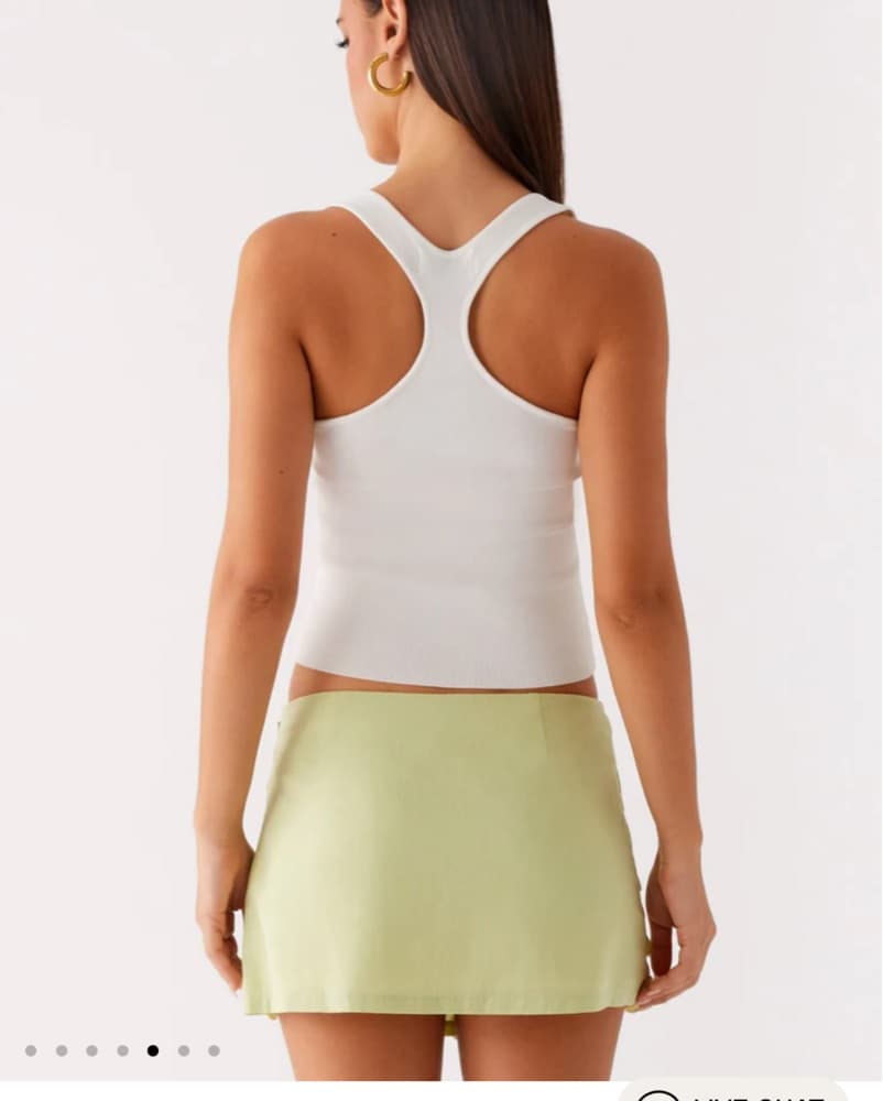 Vibrant Halter Mini Skirt - Image 5