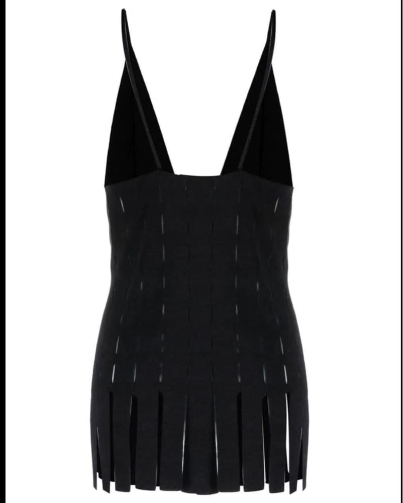 Aeron Cutout Knit Tank in Black - Image 4