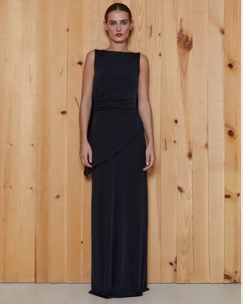 Redondo Brand Black Marion Dress - Image 4