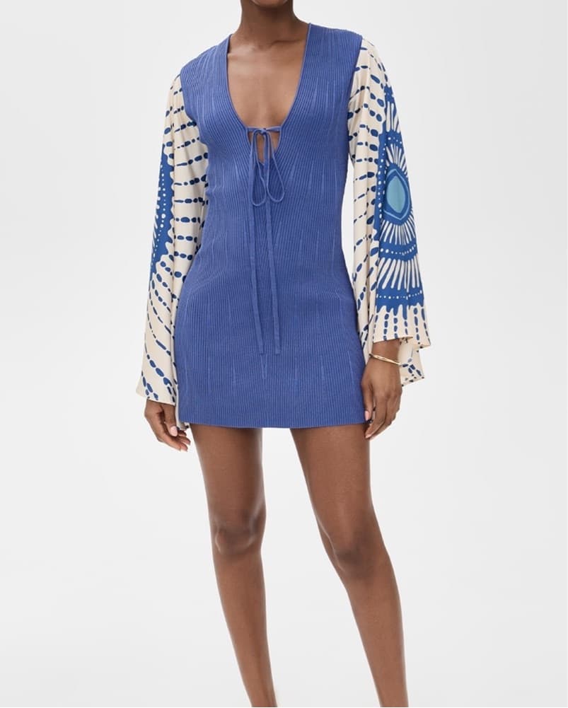 Alexis Lai Dress Monaco Blue - Image 2