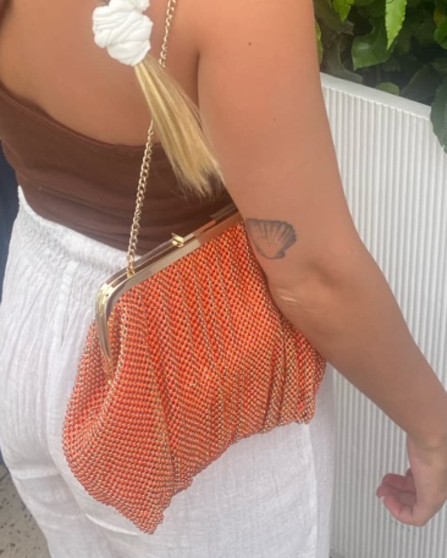 Zara Orange Purse  - Image 3