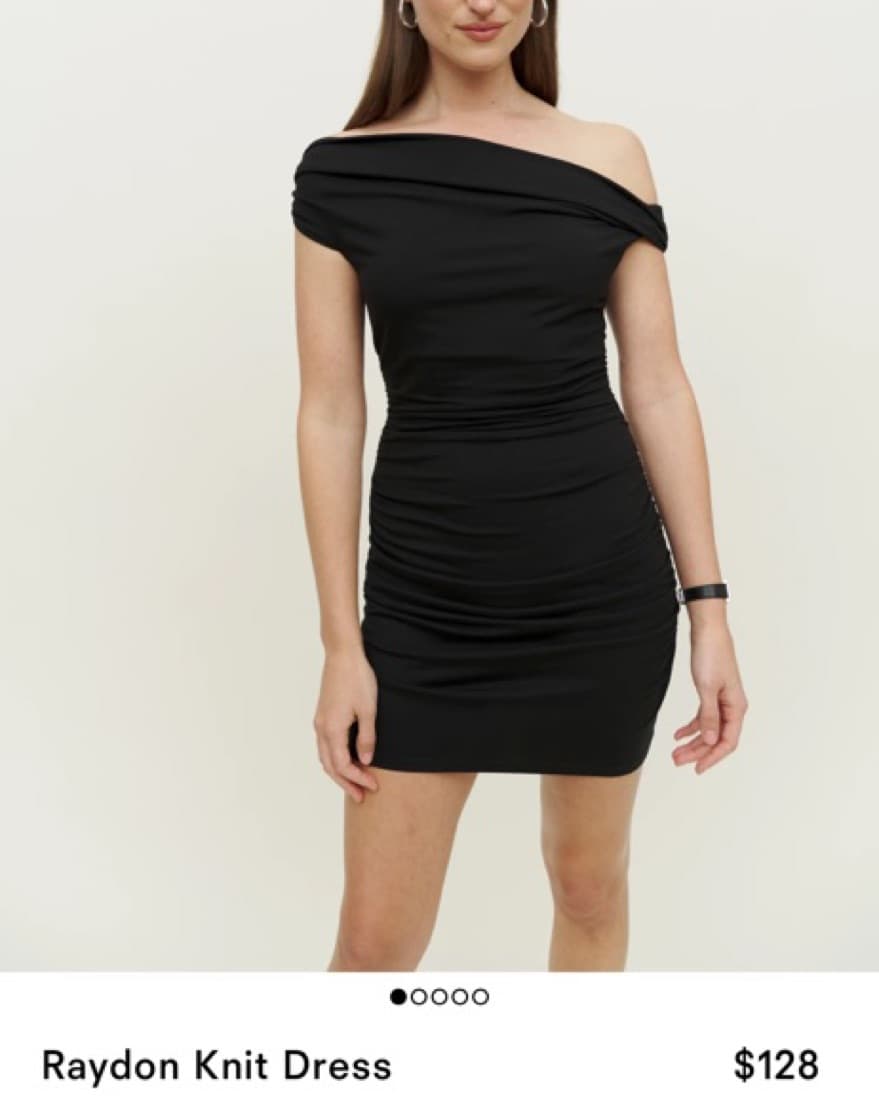 Reformation Raydon Knit Dress - Image 1
