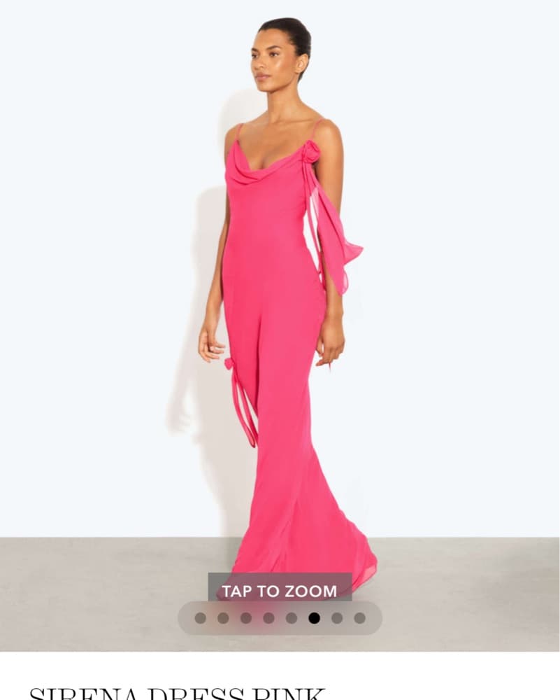 Rat And Boa Pink Maxi  - Image 2