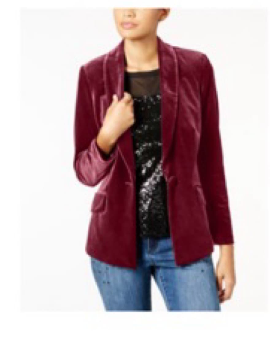 Velvet Blazer And Legging Set - Image 1