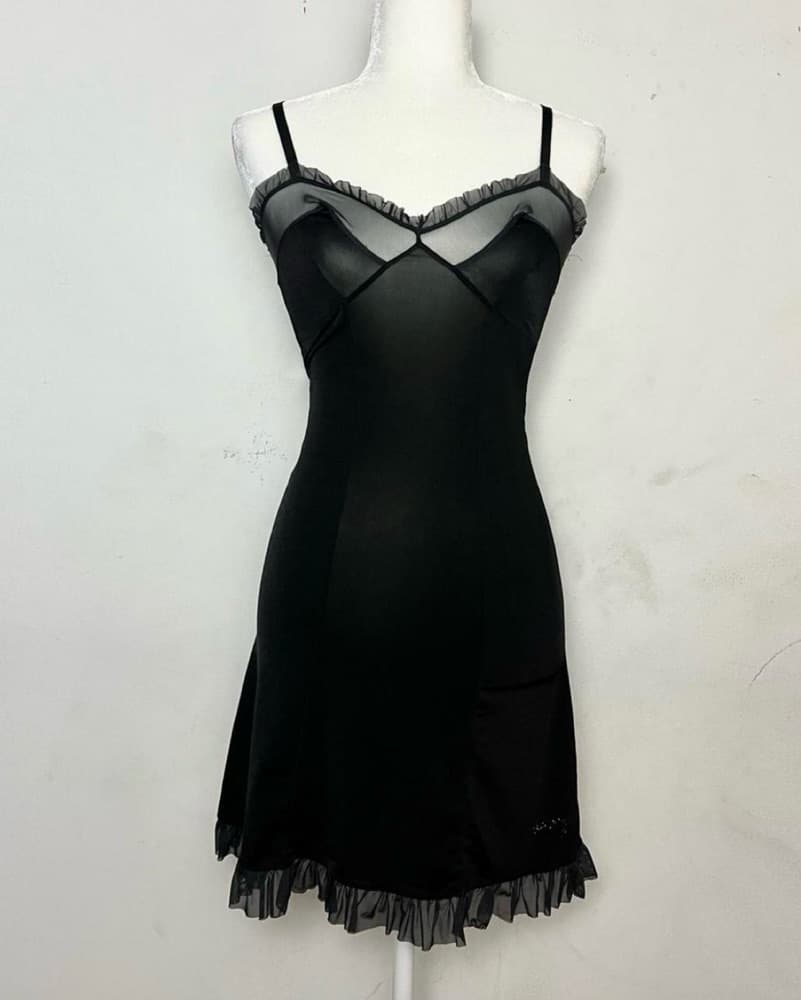 Victoria Secret Mesh Lingerie Midi Dress - Image 1