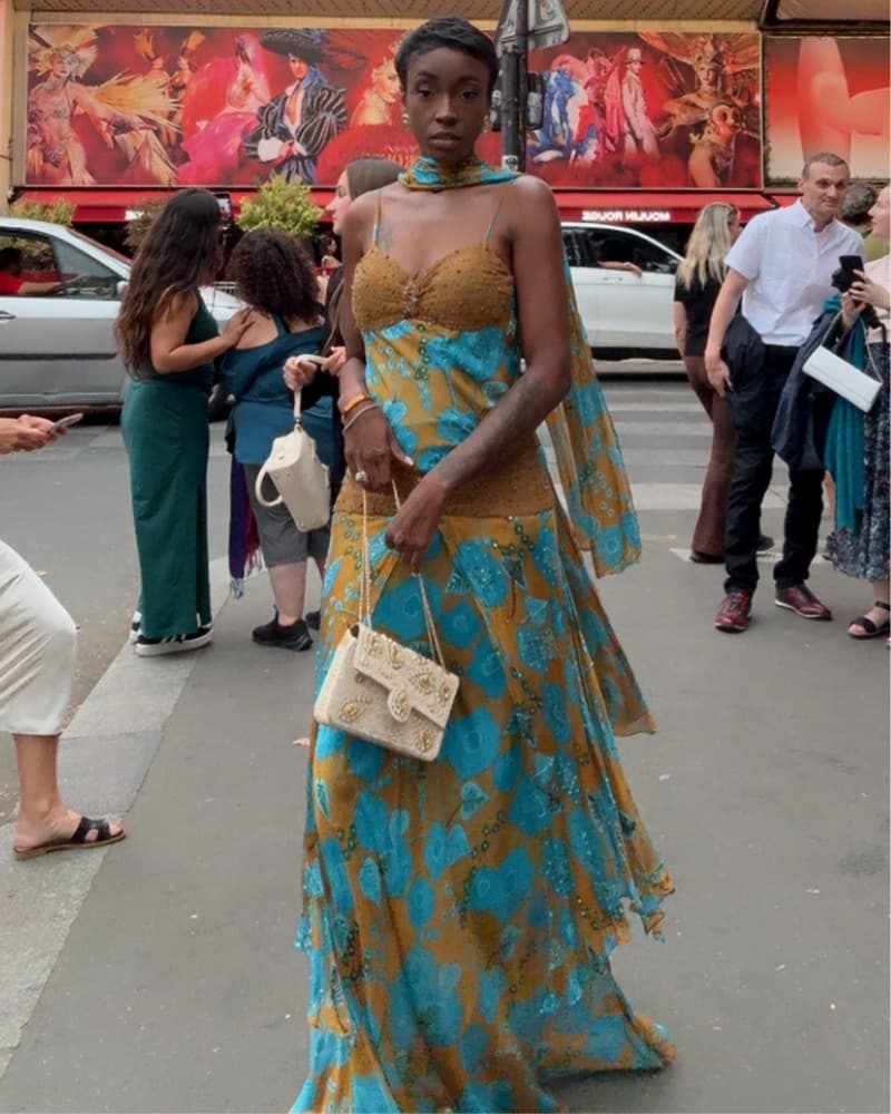 Vibrant Floral Print Maxi Dress - Image 1
